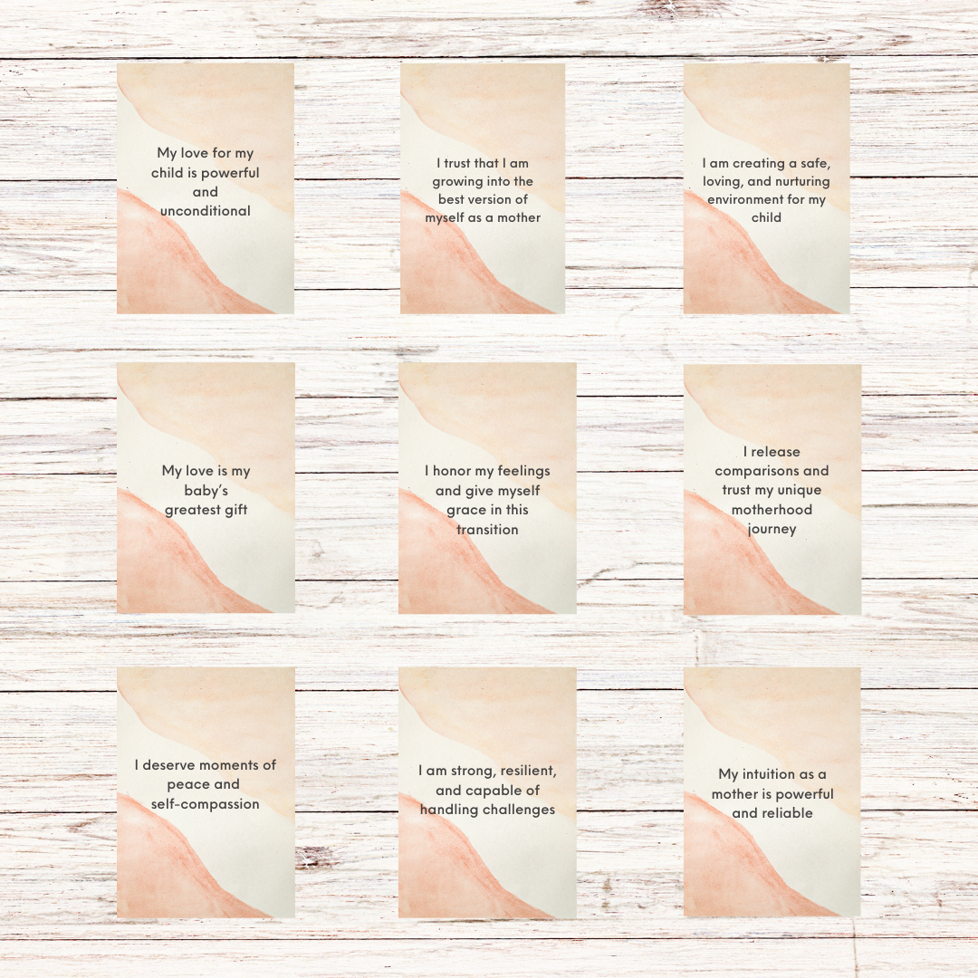 32 Affirmation Cards for Mothers