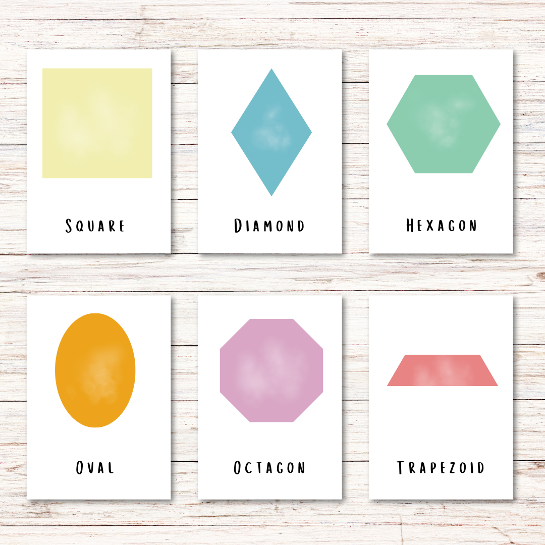 Shapes - Flashcards for Children