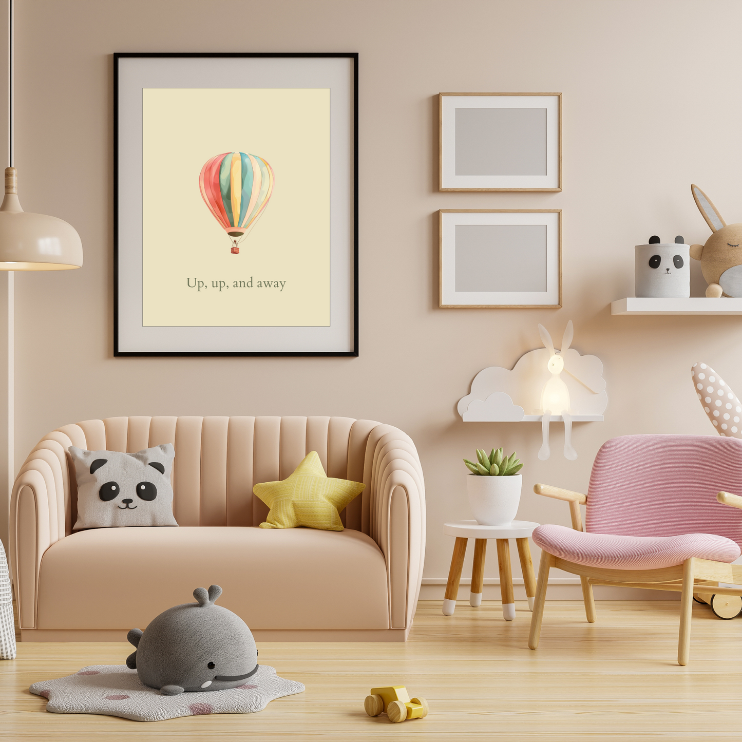 Up, up, and away - Hot Air Balloon Poster