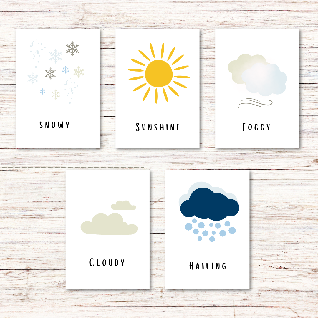 Weather Flashcards