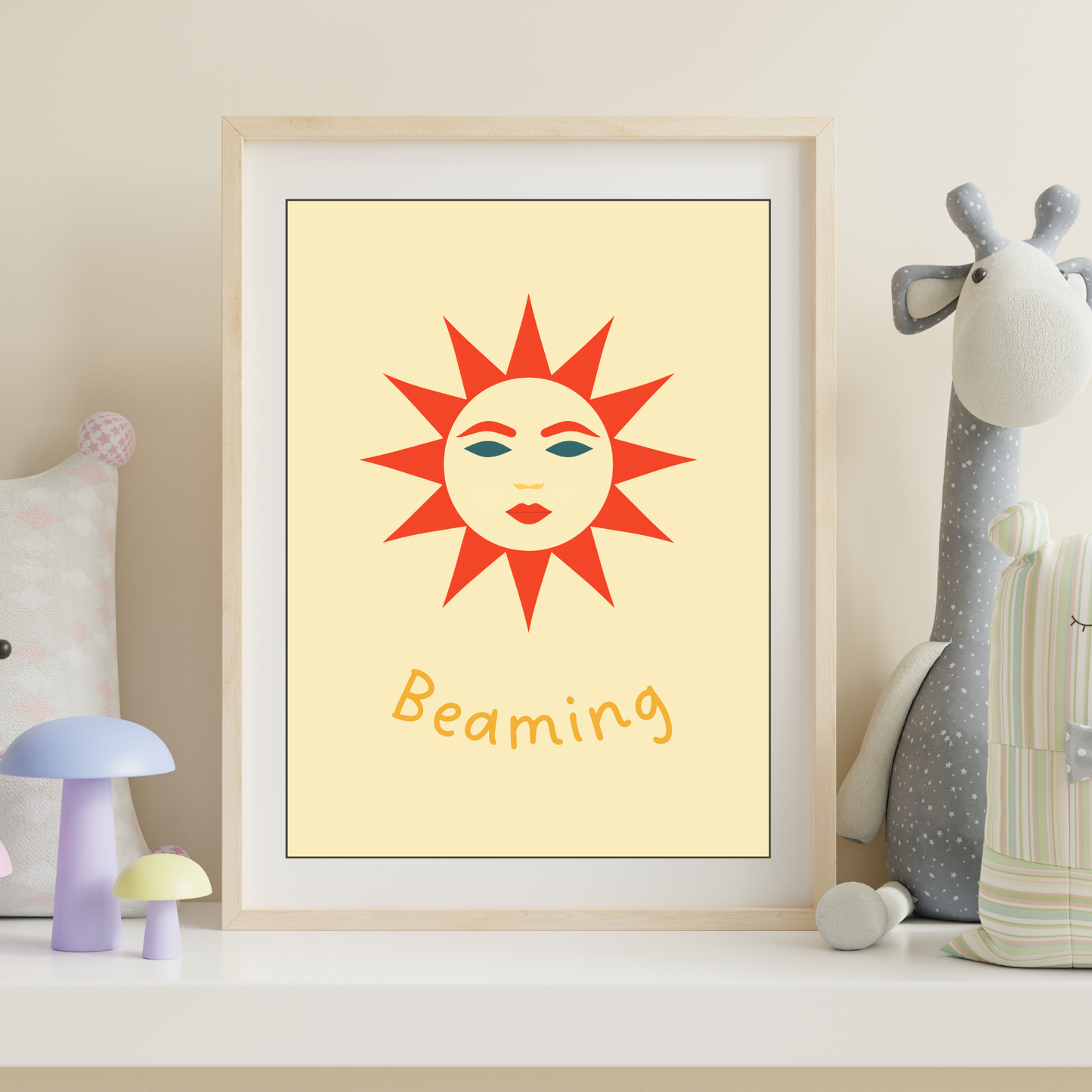 Beaming Sunshine Poster