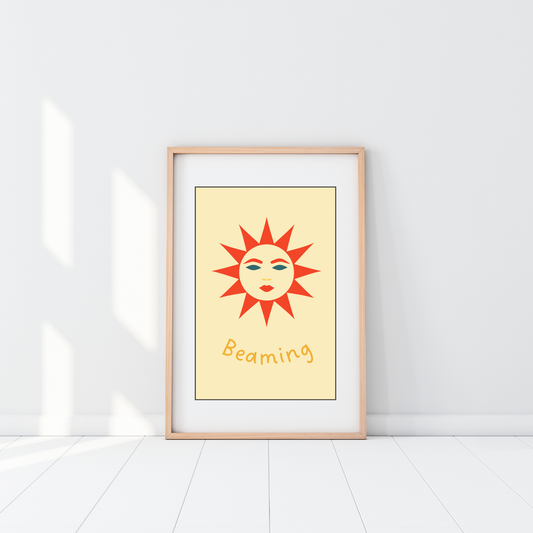 Beaming Sunshine Poster