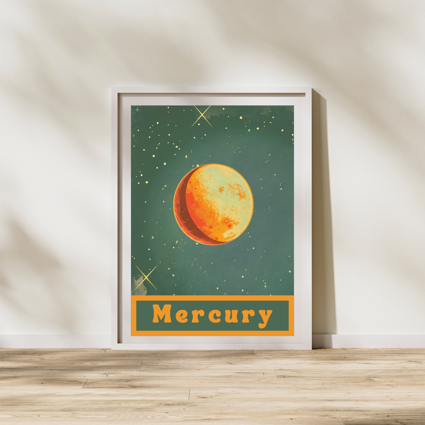 Set of 12 Planets Posters