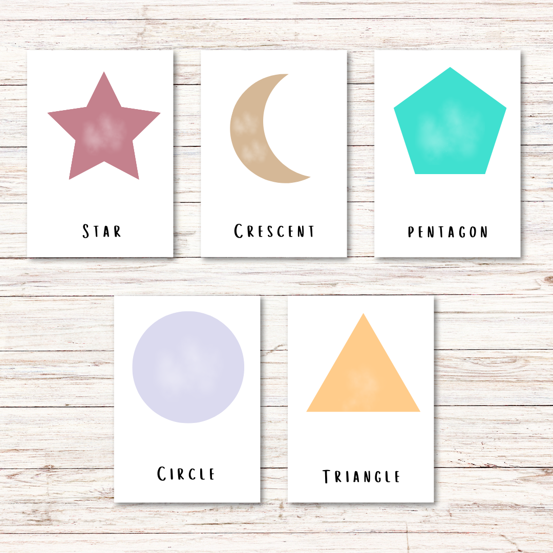 Shapes - Flashcards for Children